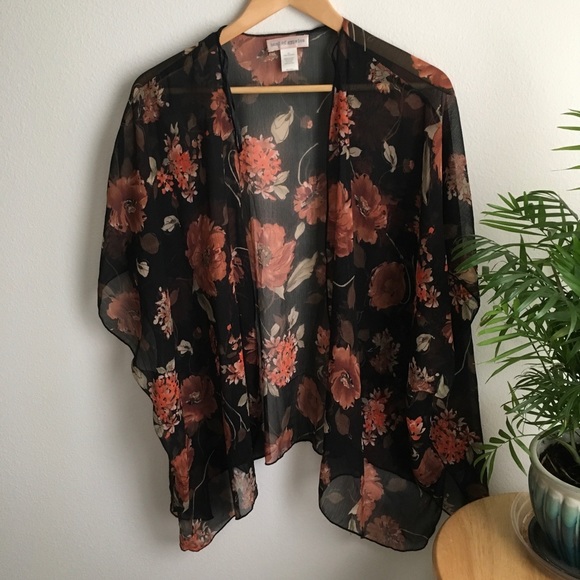 Band of Gypsies Other - floral kimono